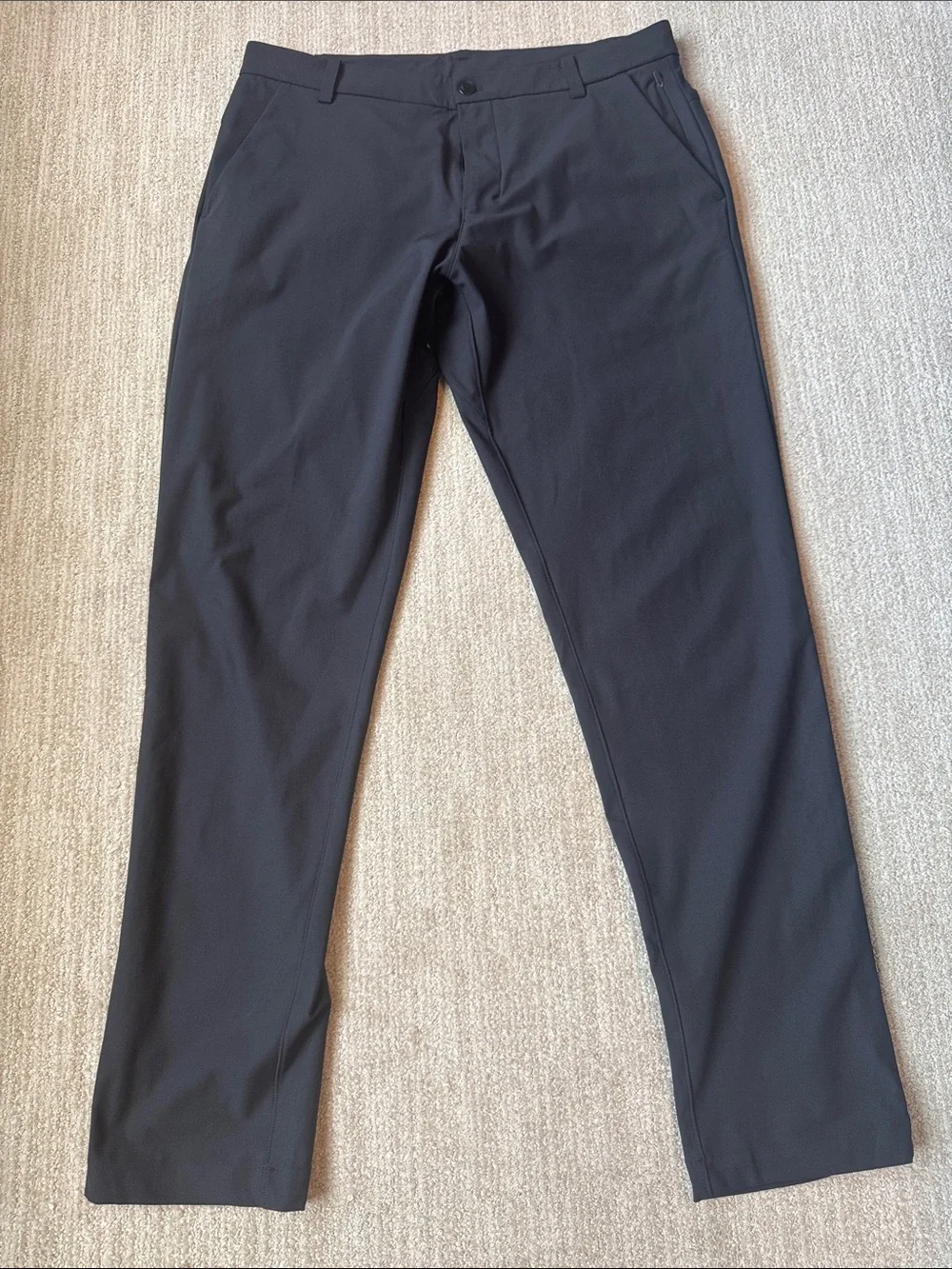 Lululemon Men's Size 34x32 Black Commission Pant Classic Warpstreme